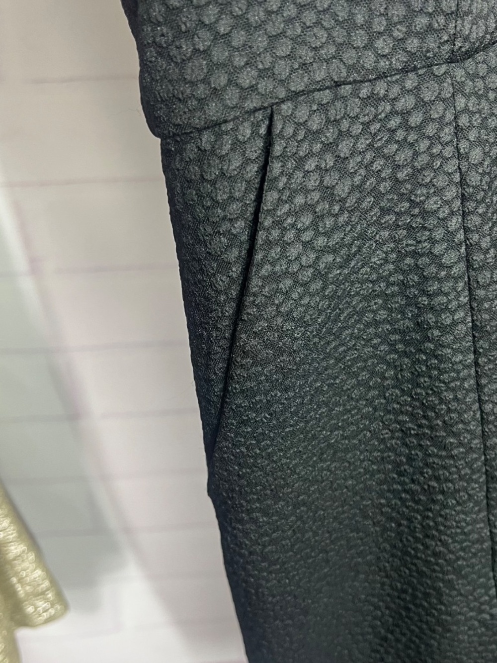 NWT🤩 |•FOREVER 21•| Textured Black Dress Size Large - Picture 8 of 12